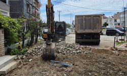 Edremit’te Altyapı Çalışmaları Sürüyor: Şahindere Mahallesi’nde Tamirat Mesaisi