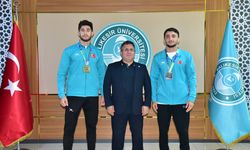 BAÜN'lü Sporcular Dünya Şampiyonasından Madalyalarla Döndü! Rektör Oğurlu'dan Tebrik