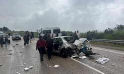 Safranbolu'da Yol Savaş Alanına Döndü! Minibüs ve Otomobil Çarpıştı: 6 Yaralı
