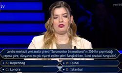 Milyoner'de İstanbul Sorusu! Dünyanın En Çok Ziyaret Edilen İkinci Şehri Neresidir?