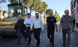 Küçüksan'a otoban gibi yol! Mehmet Aydemir duyurdu: “Devreye girdik, Sanayi yolunu yeniledik”
