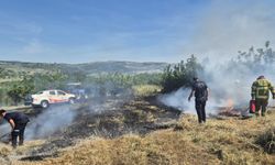 Balıkesir Susurluk’ta Korkutan Yangın! Alevler Traktörden Araziye ve Ağaçlık Alana Sıçradı!