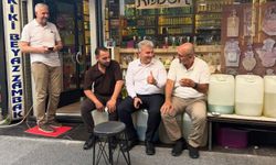 AK Parti Balıkesir Milletvekili Mustafa Canbey Millî Kuvvetler Caddesi Esnafını Ziyaret Etti