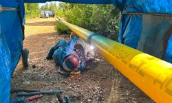 Dursunbey OSB'ye Dev Enerji Hamlesi! 18 Kilometrelik Doğalgaz Hattında Çalışmalar Hızlandı: Yıl Sonunda Hazır!