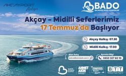 Akçay-Midilli deniz otobüsü seferleri 17 Temmuz'da başlıyor