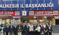 AK Parti Genel Merkez Gençlik Kolları Teşkilat Başkanı Osman Nuri Nazlıer Balıkesir'de Teşkilatla Buluştu