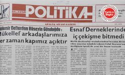 30 Temmuz 1990 Pazartesi: Esnaf derneklerinde iç çekişme bitmedi