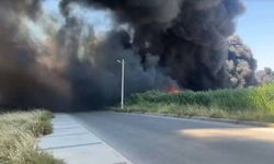 İzmir'de Korkutan Yangın: Çiğli'de Geri Dönüşüm Tesisi Alev Alev Yanıyor!