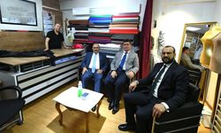Vali İsmail Ustaoğlu'ndan Balıkesir Esnafına Ziyaret! Terziler Odası Başkanı Nuri Aktürk'e Anlamlı Buluşma!