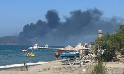 Fethiye Katrancı Koyu'nda Dehşet Anları: Tur Teknesinde Yangın Çıktı! 107 Kişi Can Yelekleriyle Denize Atladı!