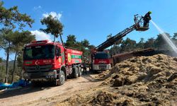 Balıkesir Dursunbey Çiftçi Mahallesi'nde Yangın: Samanlıktan Çıkan Alevler Ahıra Sıçradı!