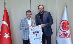 Bordo Sportif A.Ş. Başkanı Onur Göçmez TBF Başkanı Hidayet Türkoğlu İle Buluştu!