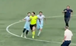 Amatör Maçta Hakeme Meydan Dayağı! Futbolcular Hakemi Tekme Tokat Dövdü!