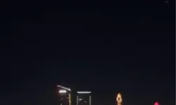 Gece Saat 02.00'de İstanbul'da Gizemli Hareketlilik! Galatasaray Stadının Üzerinde Drone Şov!