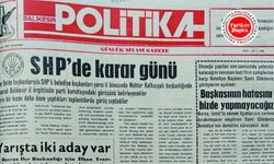 22 Eylül 1990 Cumartesi: SHP’de karar günü