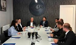 Mustafa Canbey BAGİAD Yönetimiyle Buluştu! Masada Balıkesir Ekonomisi Vardı