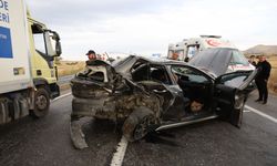 Nevşehir-Kayseri Yolunda Feci Kaza: Şarampole Devrilen Araçta 2'si Çocuk 6 Kişi Yaralandı!