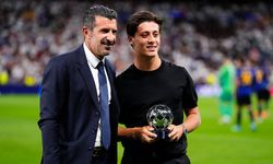 Arda Güler'e Dev Devler Ligi Sahnesinde Görkemli Ödül: Plaketi Efsane İsim Luis Figo'nun Elinden Aldı!