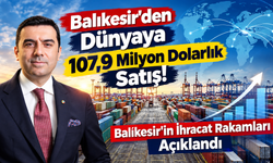 Balıkesir’den Dünyaya 107,9 Milyon Dolarlık Satış! Balıkesir'in İhracat Rakamları Açıklandı!