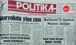 12 Eylül 1990 Çarşamba: Akaryakıta yine zam