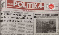18 Eylül 1990 Salı: 23 Eylül’deki toplantıda taban görüşü belli olacak