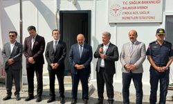 Canbey İvrindi’de İki Yatırımı İnceledi: 33,2 Kilometrelik Yolda Çalışmalar Sürüyor, Yeni Sağlık İstasyonu Açıldı