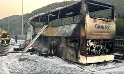Bolu Dağı Tüneli Viyadüklerinde Alev Alev Yanan Otobüste Can Pazarı: Şoförün Dikkati Müttefik Oldu, Facia Önledi!