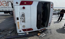Antalya - Isparta Karayolunda Otobüsün Devrildiği Kazada 17 Yaralı Var!