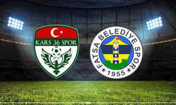 Kars 36 Spor - Fatsa Belediyespor Maçı Ne Zaman? Saat Kaçta? Hangi Kanalda?