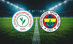 Çaykur Rizespor - Fenerbahçe Maçının İlk 11'leri Belli Oldu!