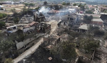 Çanakkale Bayramiç’te Felaket! Köy Küle Döndü, İşte O Görüntüler...
