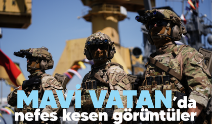 TEKNOFEST Mavi Vatan’da nefes kesen gösteriler