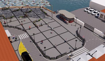 Başkan Mesut Ergin: Yenilenen Gümrük Meydanı Ayvalık’a değer katacak…