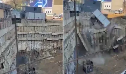 Kadıköy'de Korku Dolu Anlar! Fenerbahçe Stadyumu Yanında İstinat Duvarı Çöktü!