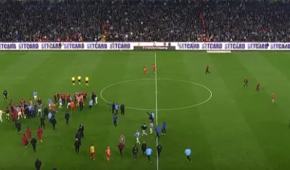 Maç Biter Bitmez Ortalık Karıştı! Abdülkerim Bardakcı ve Trabzonsporlular Birbirine Girdi: Icardi Ayırdı!