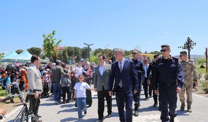 Kepsut'ta Hıdırellez Coşkusu! Millet Bahçesi'nde Baharın Gelişi Kutlandı