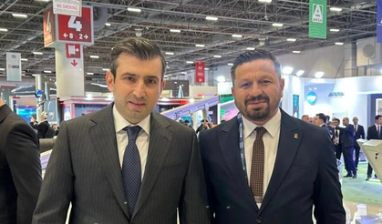 AK Parti Balıkesir İl Başkanı Mehmet Aydemir SAHA 2026'da! Dev Zirvede Kritik Temaslar