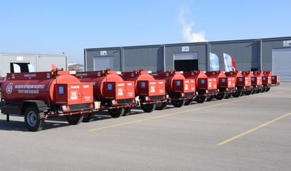 Balıkesir Büyükşehir’den Kırsal Mahallelere Can Simidi Yangın Römorkları Dağıtılıyor!