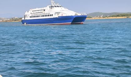 Ayvalık - Midilli Gemisi Dalyan Boğazı'nda Karaya Oturdu: Çok Sayıda Yolcu ve Mürettebat Mahsur kaldı!