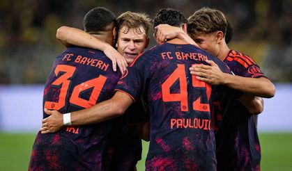 Almanya Süper Kupası Bayern Münih’in! Dev Derbide Dortmund'u 2-1 Mağlup Ettiler