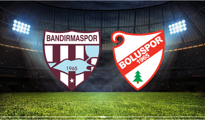 Bandırmaspor - Boluspor Maçı Ne Zaman? Saat Kaçta ve Hangi Kanalda?