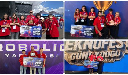 TEKNOFEST'te Balıkesir Rüzgarı! 1 Birincilik, 1 İkincilik, 2 Üçüncülük! Tam 4 Türkiye Derecesi!
