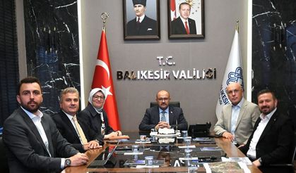 AK Parti Heyetinden Balıkesir Valiliği'ne Çıkarma! Yatırımlar Masaya Yatırıldı