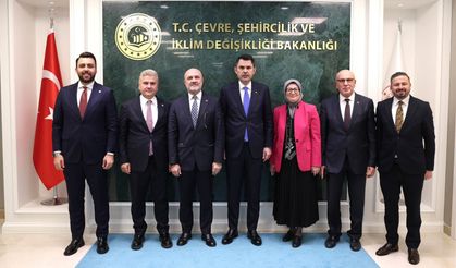 AK Parti Balıkesir Heyetinden Ankara Çıkarması! Bakan Murat Kurum'a Geniş Katılımlı Ziyaret