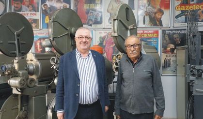 Mehmet Ertaş’tan Sinema Emekçisi Osman Güven’e Ziyaret