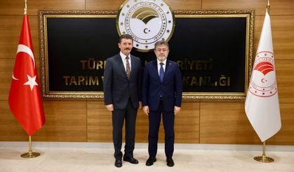 Balıkesirli Üreticilerin Sorunları Bakan Yumaklı'nın Masasında! Faruk Özen Ankara'da