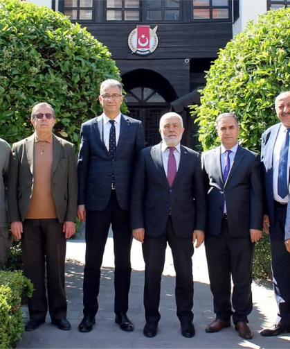 SGK Balıkesir İl Müdürü Şeref Karaca Gazeteciler Cemiyeti'ndeydi