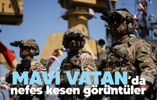 TEKNOFEST Mavi Vatan’da nefes kesen gösteriler