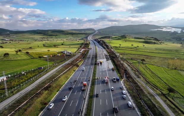İşte Balıkesir'de F-16 kazasının yaşandığı bölgeden kareler
