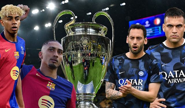 Şampiyonlar Ligi'nde Dev Gece! Barcelona – Inter Maçında İlk 11’ler Açıklandı: Hakan Çalhanoğlu Sahada
